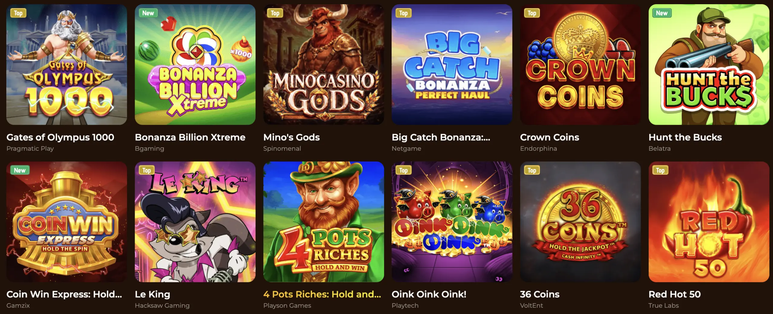 Mino Casino Spielen und Gewinnen