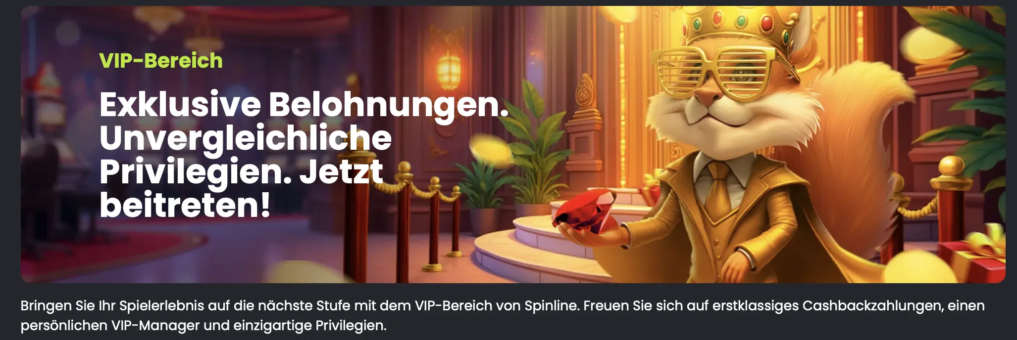 Spinline Casino VIP-Club